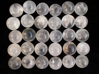

30 NATURAL clear quartz crystal sphere ball healing 1750g