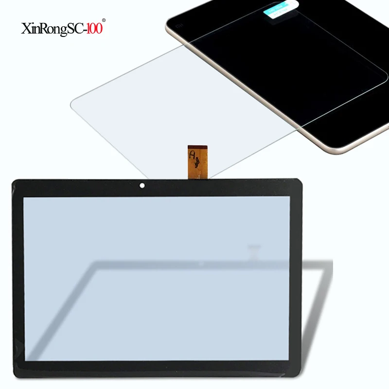 Tempered glass film touch screen panel Digitizer Glass Sensor replacement For 10.1&quot inch DIGMA PLANE 1710T 4G PS1092ML Tablet |