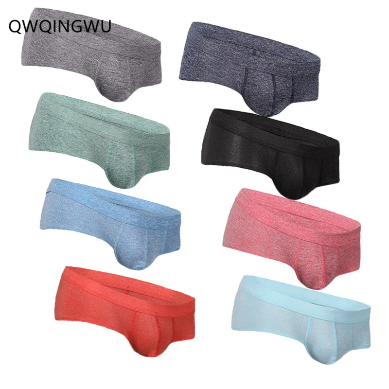 

8PCS/Lot Men's Underwear Pouch Boxer Shorts Men's Boxer Shorts Cotton Sexy Male Underwear Cueca Low Waist Underpants Boxers