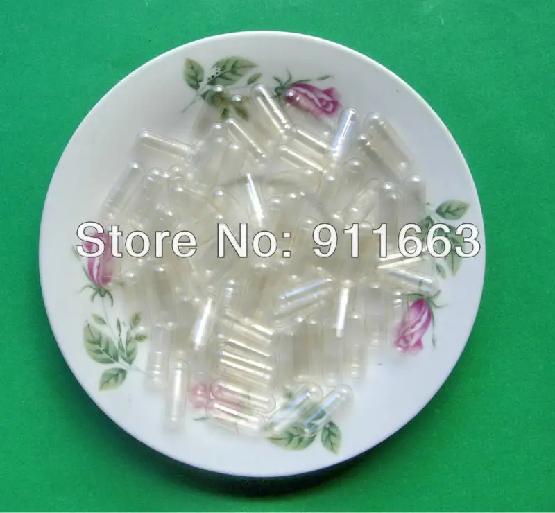 

00# 500pcs! HPMC Celloluse empty capsules! EMPTY Vegetarian (Vegi) CAPSULES ~SIZE 00,closed or seperated capsules!