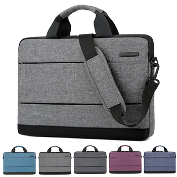 

2019 New Portable Light Laptop Messenger Bag Crossbody Shoulder Bag Carrying Case for Macbook Pro 13 15 Dell ASUS 14"