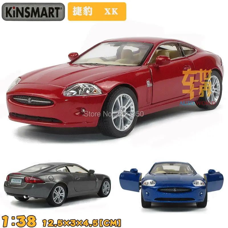 

Kinsmart Jaguar XK Coupe 1:38 5Inch Diecast Metal Alloy Cars Toy Pull Back Car Gift For Kids