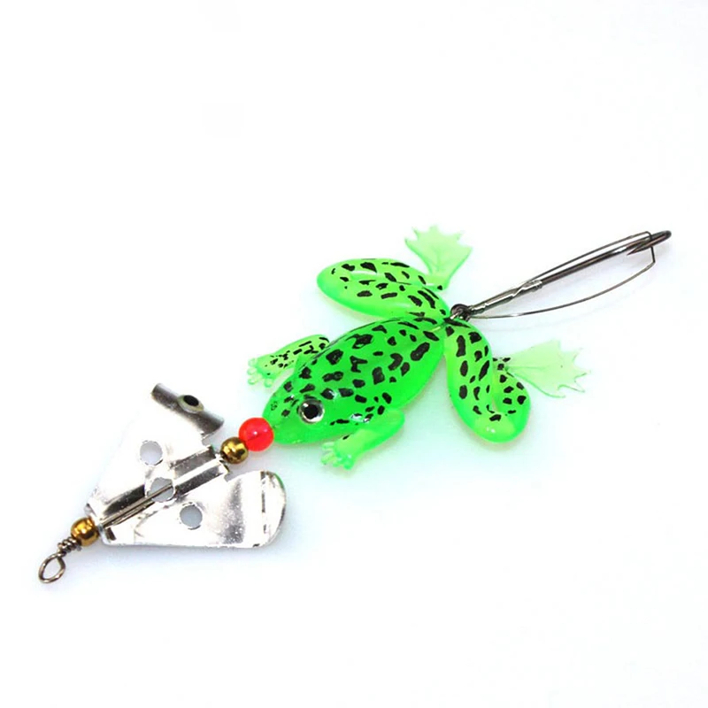 Buy WALK FISH 1Pcs Soft Toad Frogs Bass Fishing Lure