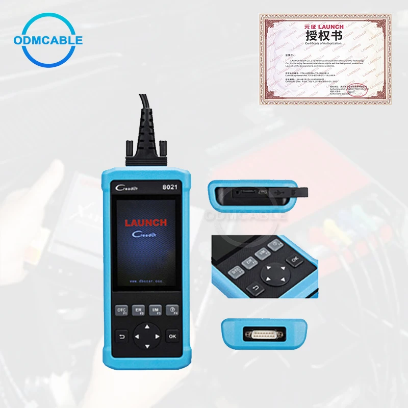 CR8021 Launch CReader 8021 Full System (BMS) SAS Oil Reset + ABS SRS EPB Auto OBDII EOBD Function Scanner| |