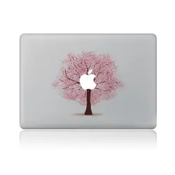 Розовый дерево любви Виниловая наклейка для ноутбука Стикеры для MacBook Pro Air 13 дюймов мультфильм ноутбук кожи основа для Mac Book