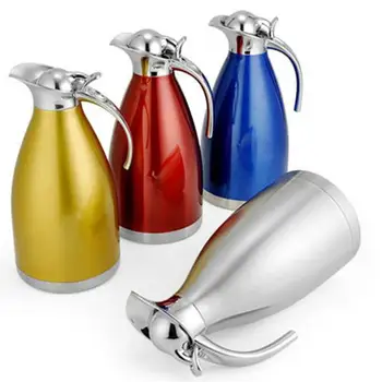 

Vacuum Double Stainless Steel Insulated Water Kettle For Coffee Drinking 30x14.5cm