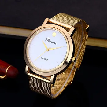 

Mens Business Sport Mesh band Military Wristwatch male clock Fashion gold men Quality Watches Luxury Business Quartz watch