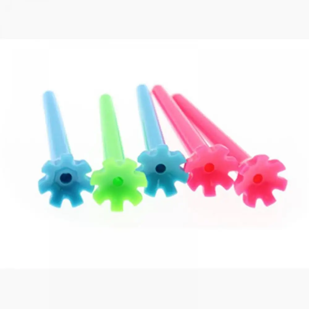 2019 1PC Useful 10psc 67mm Colorful Plastic Golf TEES Golfer Tool Club Training Practice Golf Tee Golf Accessories Hot Sale