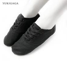 Профессиональная мягкая парусиновая обувь для танцев в помещении; Женские Балетные пуанты для мужчин; спортивная обувь; Zapatos De