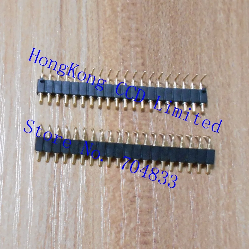 

829-22-020-20-002101 20-контактный разъем CONN HEADER 20 POS R/A SIP PCB