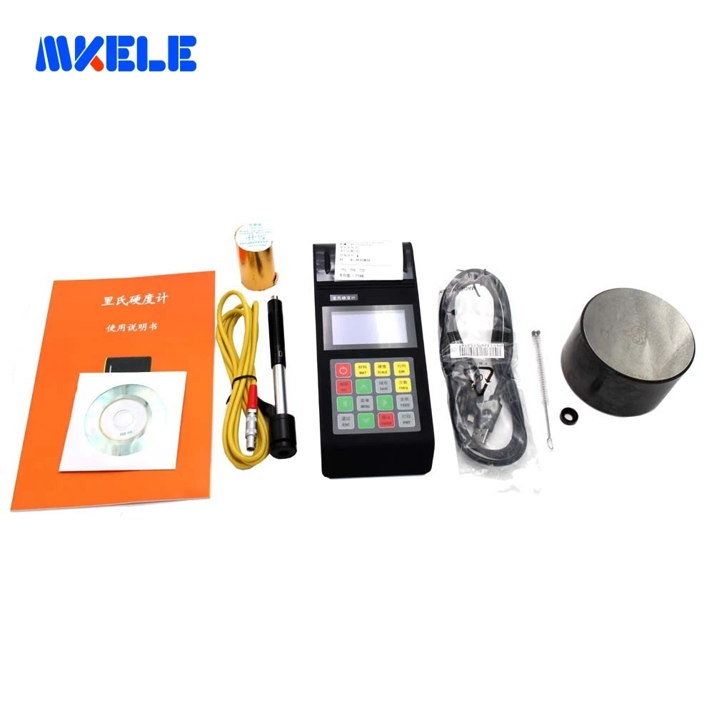 

portable digital leeb hardness tester High precision small volume light weight for Metal Steel with back light big screen