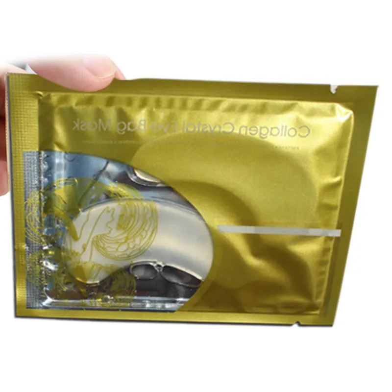 

1Pair Crystal Collagen Eye Mask Eyes Black Circles Removal Eye Patch Anti Cernes Facial Bubble Sheet Face Gold Mask Skin Care