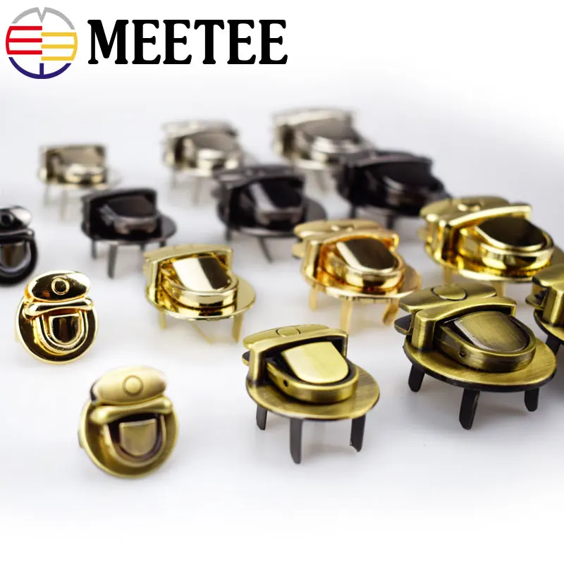 2pcs High quality Duck tongue lock Handbags bag locks hardware Luggage