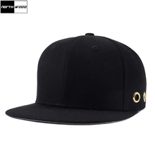 [NORTHWOOD] однотонная Кепка Snapback s Gorra черные шляпы для мужчин бренд высокого качества унисекс черная бейсболка в стиле хип-хоп