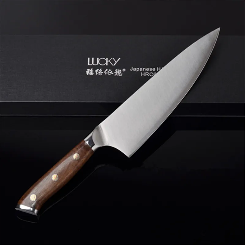 Gyuto, кухонный нож шеф-повара, японский HAP40, сталь, Высокоуглеродистая сталь, Кливер, филе для мяса, рыбы, нарезка, разделочный нож для приготовления пищи 28