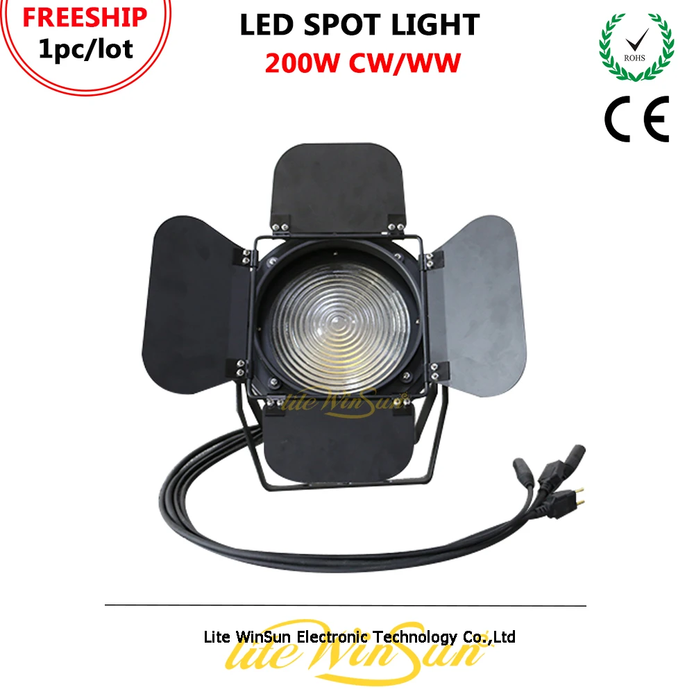 Us 263 0 Litewinsune Freeship 2018 New 200w Stage Spot Light 3200k With Free Barndoor In Stage Lighting Effect From Lights Lighting On Aliexpress