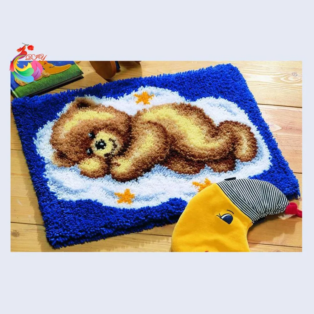 Набор для вышивки сделай сам крестиком с защелкой ковров подушек|mat mat|mat rugmat carpet |