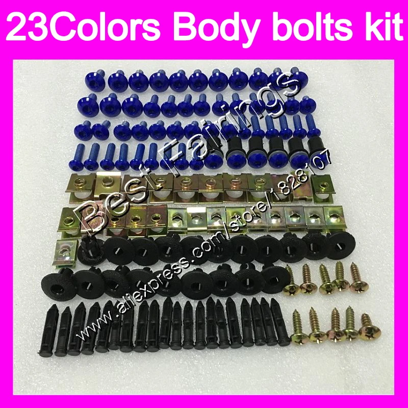 

Fairing bolts full screw kit For KAWASAKI ZZR1400 06 07 08 09 10 11 ZZR 1400 2006 2007 2008 2009 2011 Complete Body screws Nuts
