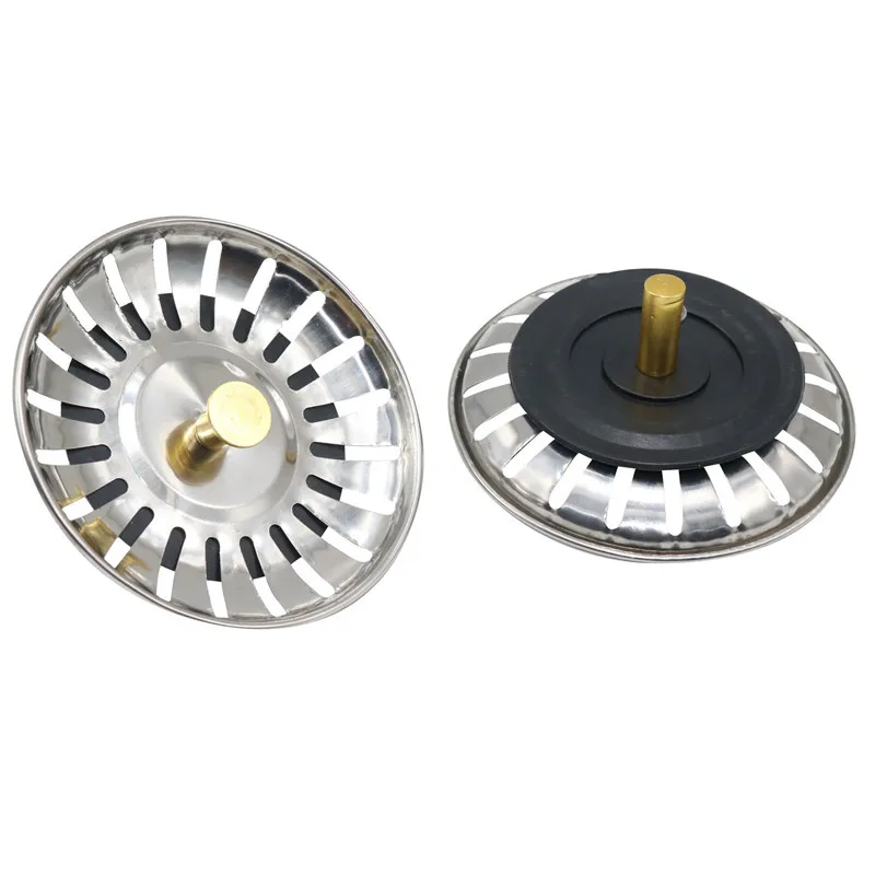 Stainless Steel Kitchen Sink Strainer Stopper 1 Pcs