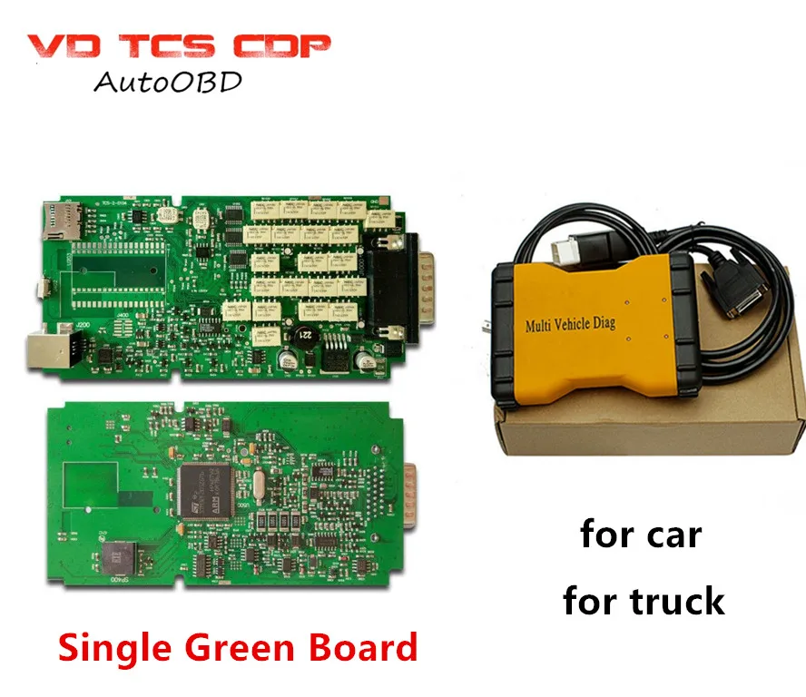 Одинарная зеленая печатная плата реле VD TCS CDP pro Bluetooth 2015R3 keygen как многофункциональный автомобиль сканер диагностический Автомобиль грузовики диагностики