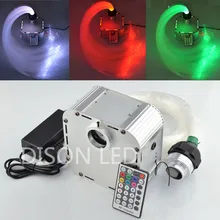 RGB LED Plastic Fiber Optic Star Ceiling Lighting Kit 0.75mm optical fiber strands 27W fiber optic light engine DIY lighting