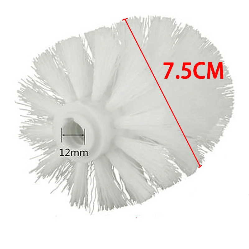 1 шт. черный белый держатель для туалетной щетки сменная универсальная щетка для чистки головка для ванная Туалет аксессуары для чистки