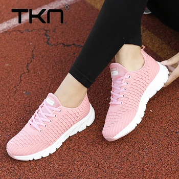 

TKN Sneakers Women Sport Shoes Air Cushion Light Runing Shoes Women Breathable Casual Flat Shoes Walking Jogging Trainers 926