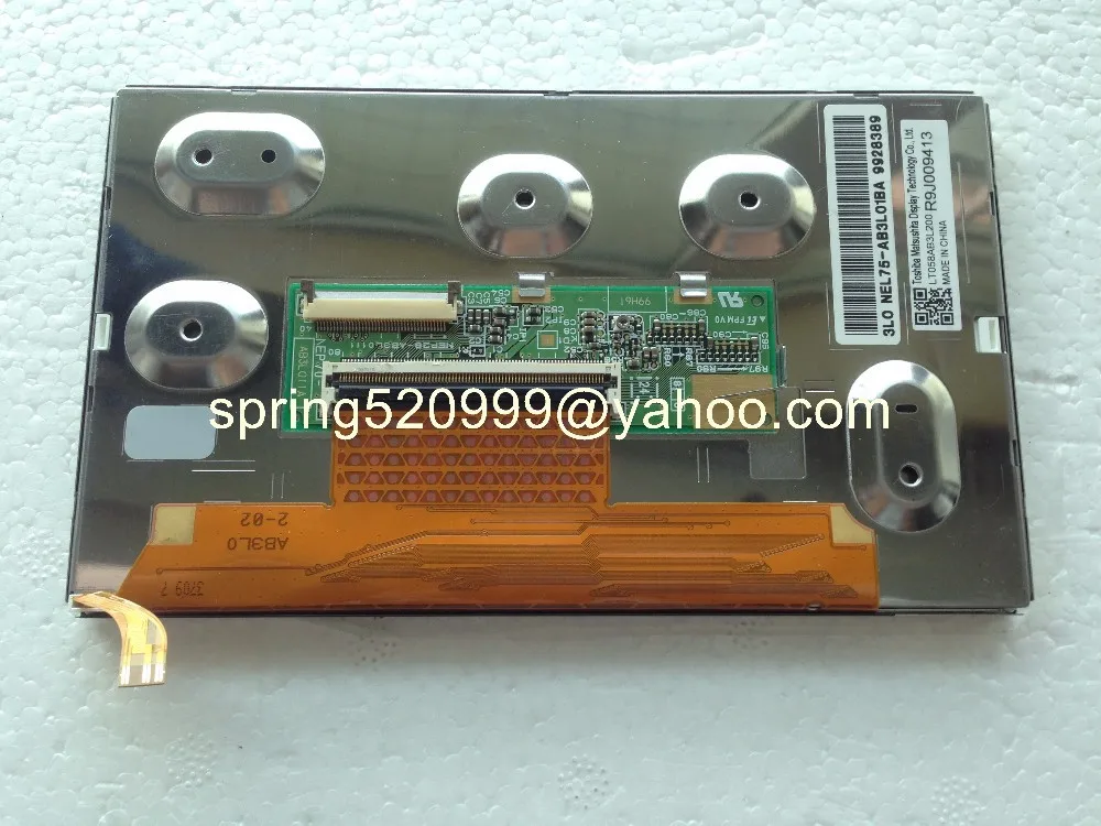 LT058AB3L200 100 300 Toshiba Matsushita display LCD monitor screen for Renault car Navi GPS audio radio (1)