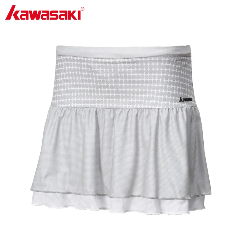 

KAWASAKI Brand SK-172705 2017 Sports Skirts Girl Pleated Tennis Skorts with Shorts Quick Dry Breathable Fitness Badminton Skirt