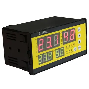 

Zl-7918A,100-240Vac,Multifunction Automatic Incubator,Incubator Controller,Temperature Humidity For Incubator,Xm-18