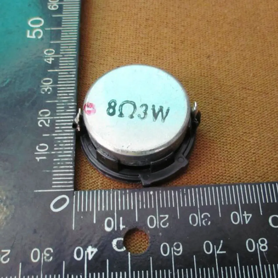 Crystal speakers 1 Inch Dia 31mm high 12mm 8 ohm 3W Neodymium magnet speaker unit 30196 | Электронные компоненты и