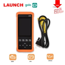 

2018 LAUNCH X431 U400 OBD2 Automotive Scanner EPB Oil Lamp Reset OBD Code Reader obdii Diagnostic Tool Car Scanner good as golo
