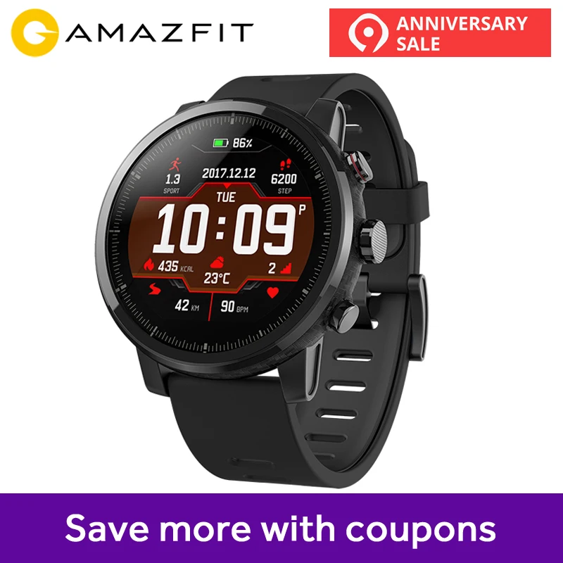 Smartwatch Xiaomi Amazfit Stratos z Polski za $149.99 / ~564zł Smartwatch Xiaomi Amazfit Stratos z Polski za $149.99 / ~564zł