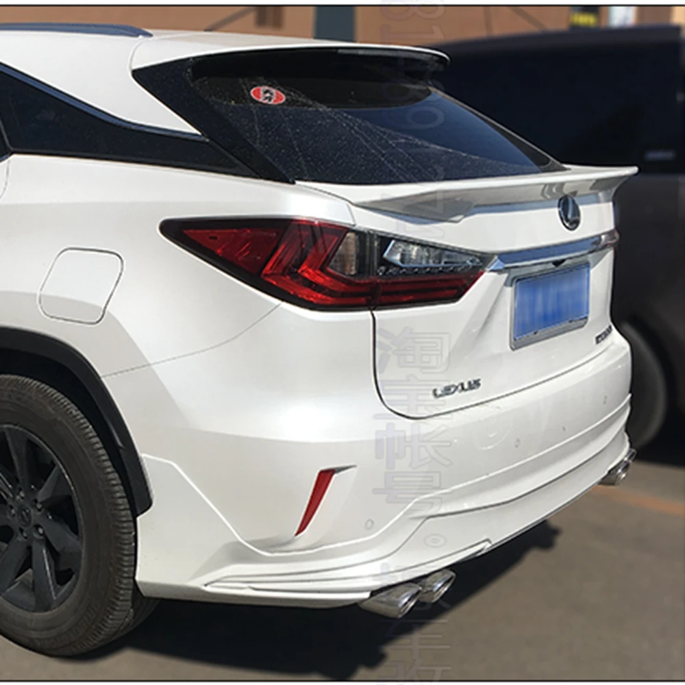 Неокрашенный задний спойлер из АБС пластика для багажника крыла Lexus RX200t RX450h RX 2016