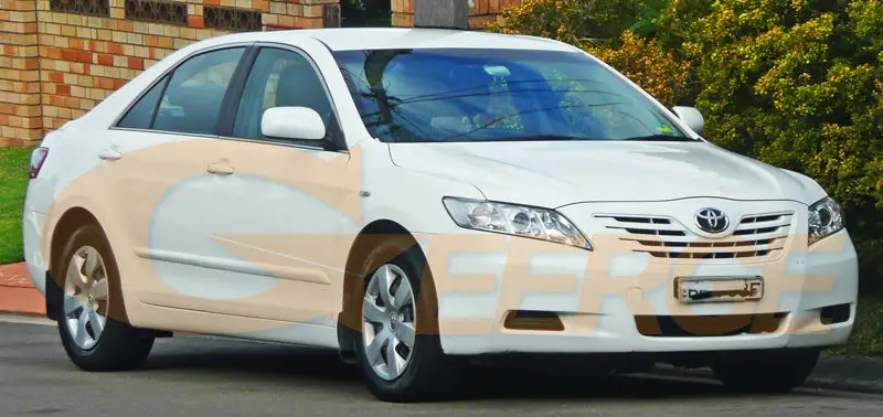 Для Toyota Camry XV40 pre-facelift 2006 2007 2008 2009 отличное Ультра яркое освещение CCFL ангельские глазки комплект Halo Кольцо