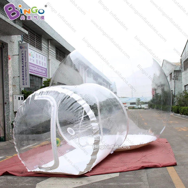 

Personalized 6X4X3 Meters Inflatable Crystal Bubble Tent / Bubble Tent Transparent / Inflatable Bubble Dome Tent Toy Tents