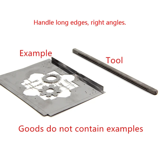 Tool for 3D Metal Puzzles Assembly Nipper Scissors Long Nose Pliers Tweezers Pencil Sharpener Buckle Bend DIY Craft Tools