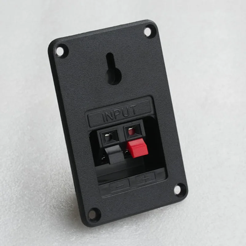 2pcs/lot Two Speaker Junction Box Cable Box Connector Wall Hanging Hole