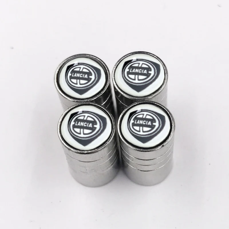 

Excellent Car-Styling Auto Stickers Emblems Caps Airtight Cover Case For Lancia Badge Accessories Kappa Delta Car Styling