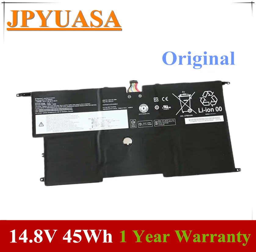 7XINbox 14 8 V 45wh 45N1701 45N1702 45N1703 Аккумулятор для ноутбука Lenovo ThinkPad New X1 X1C Carbon Gen 2 i7-4600 20A7 20A8