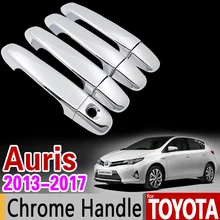 Para Toyota Auris 2013-2017 E180 Chrome Cubierta de La Manija Conjunto Corolla Hatchback (AU) Scion iM 2014 2016 Accesorios Car Styling