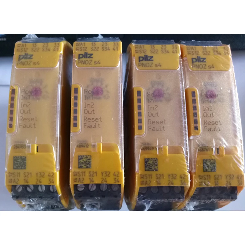 1pc New and Original PNOZ S4 751104 Safety Relays 24VDC 3 n/o 1 n/c-in ...