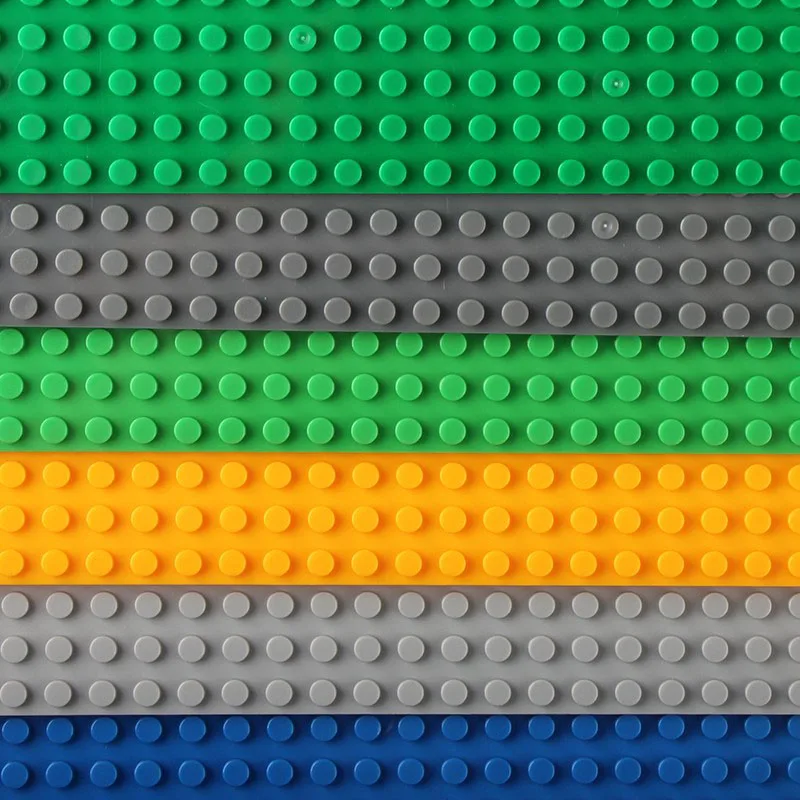 2019 новейший большой размер 40*40 см DIY Baseplate 50*50 точек маленькая Базовая пластина для