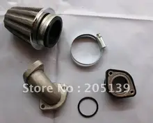 Dirt pit bike parts ATV Engine Intake pipe & Air filter FOR CRF50 CRF70 KLX110 TTR50 TTR110
