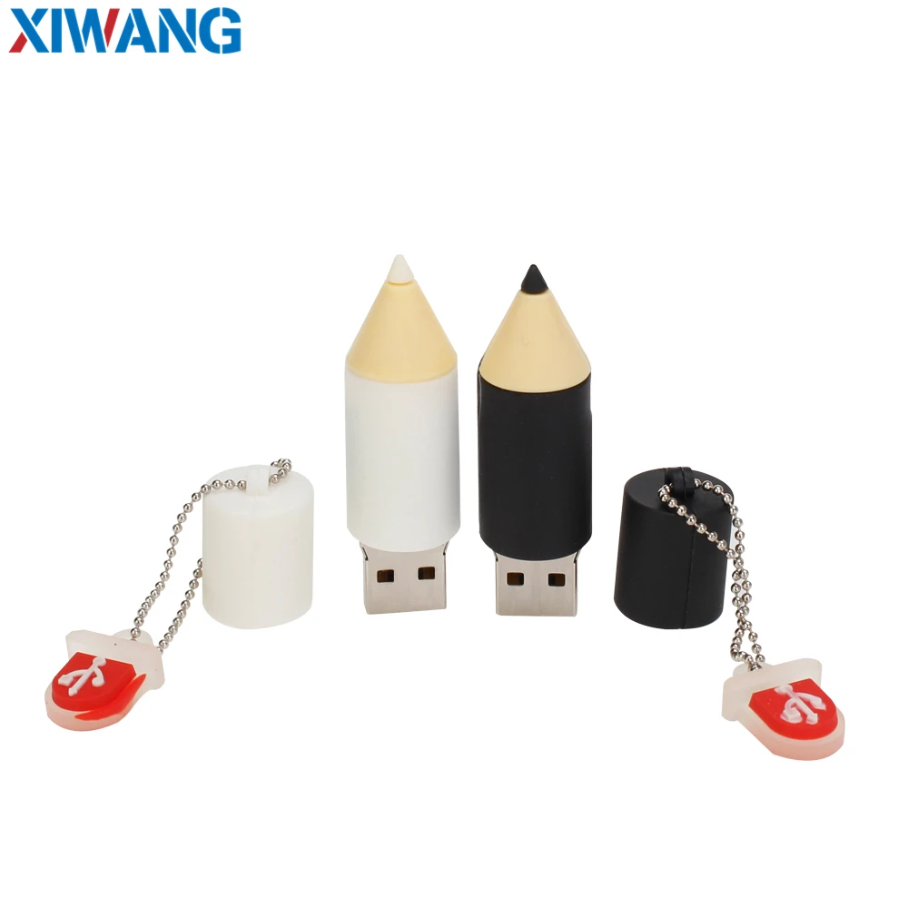 

New Super mini Cartoon pencil usb flash drive 32GB 64GB 128GB pen drive pendrive 16GB 8GB Storage cle usb memory stick best gift