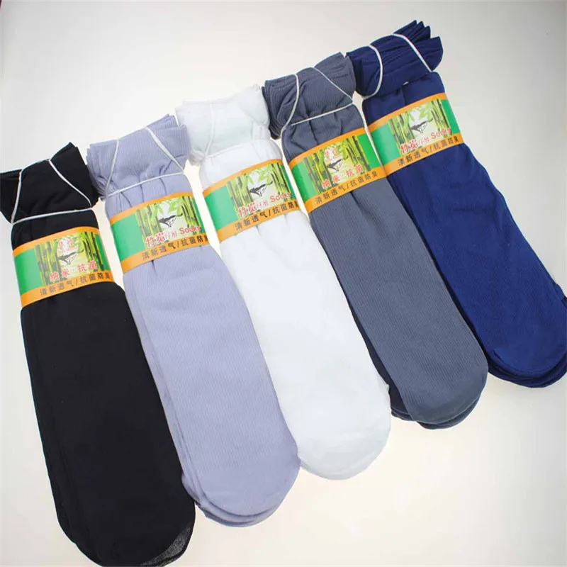 

2019 High Quality Brand Men Business Casual Silk Socks Thin Elastic Solid Color Summer Silk Comfortable Breathable Socks