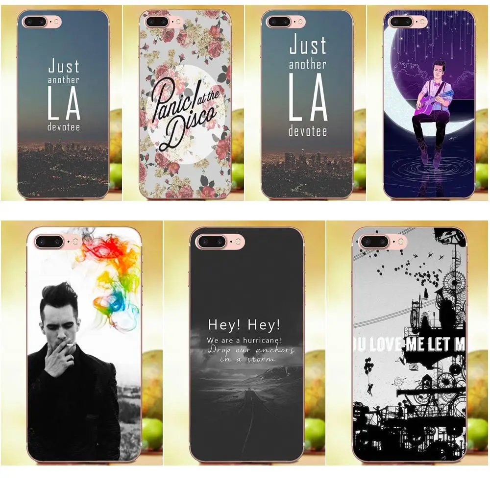 Ультратонкий чехол для LG Nexus 5 5X G2 G3 mini spirit G4 G5 G6 K4 K7 K8 K10 2017 V10 V20 V30 Stylus Man Panic At The Disco |