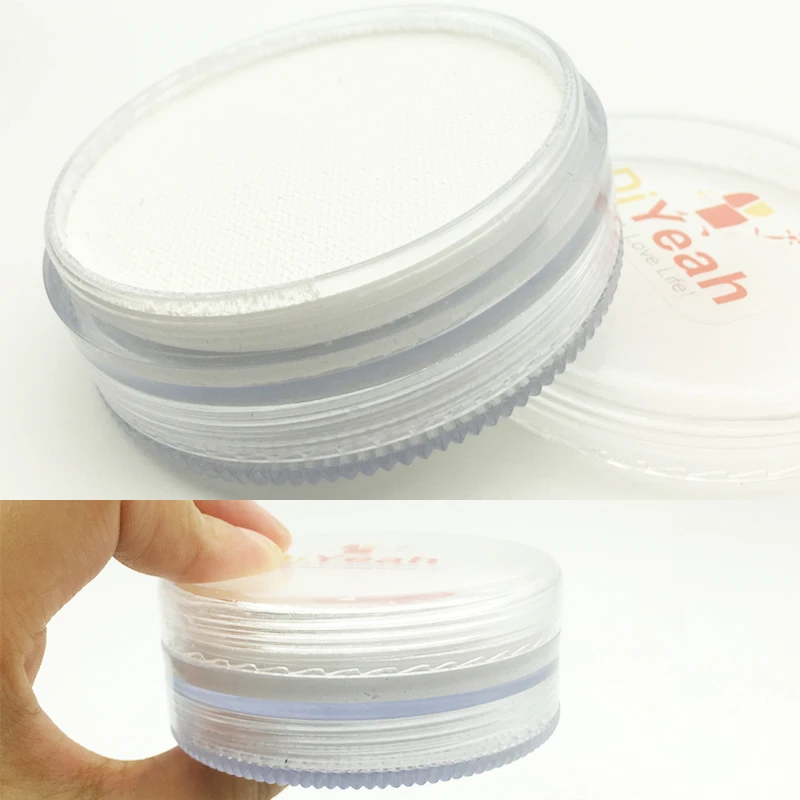  DiYeah 45g White Black Face Body Paint Color Water Based Face Makeup akvagrimm Face Painting Pigmen