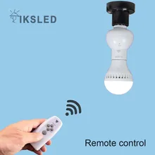ИК Беспроводной дистанционного Управление круглые светодиодные лампы E27 розетка регулятор освещения задержки светодиодные фонарики держатель лампы Кепки ночник базы