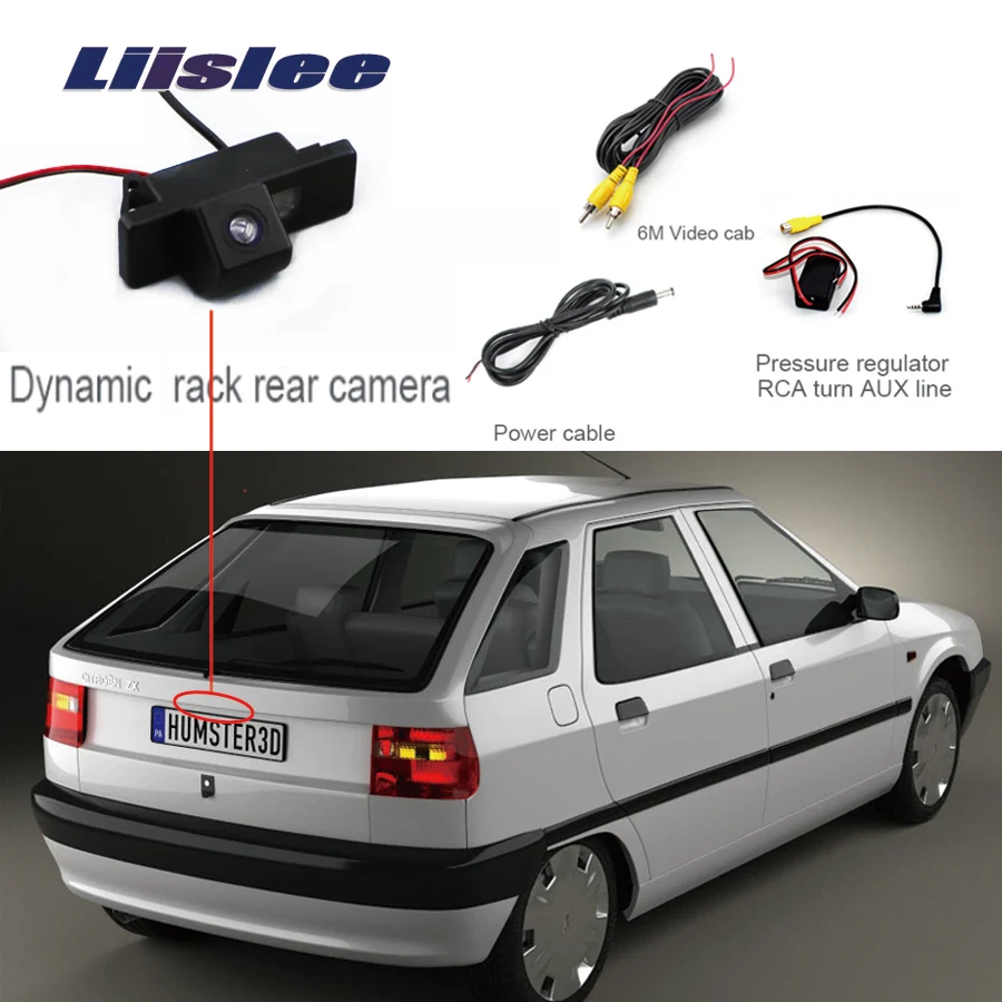 

Liislee For Citroen ZX Rear View Camera Parking Reverse Backup Camera + Waterproof HD CCD Night Vision+high quality